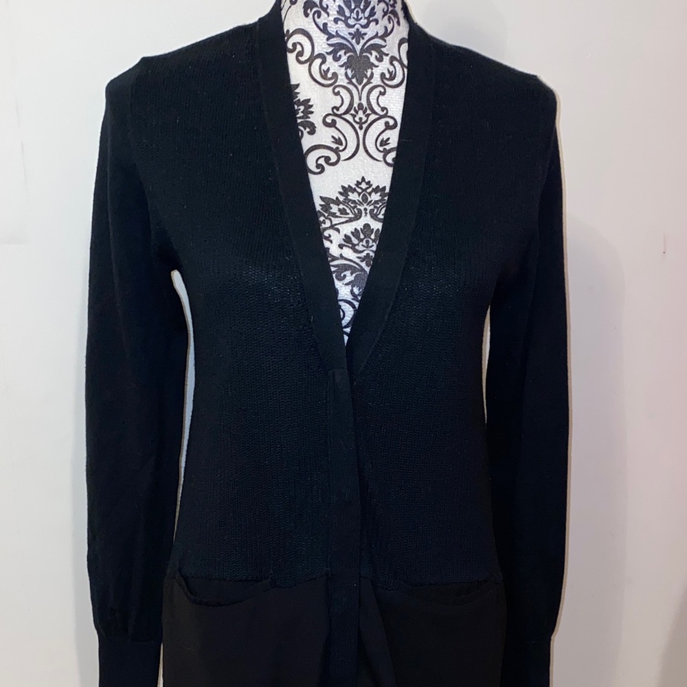 CAbi Sorrento Black Cardigan Sweater Size Small Style #5010 - Picture 7 of 12
